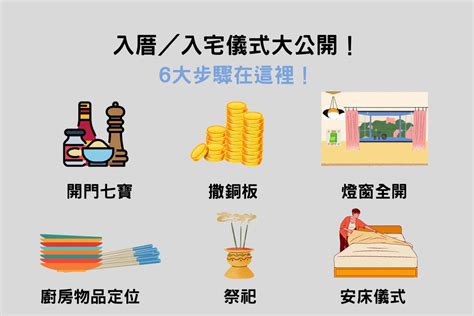 租屋入住習俗|入厝注意事項：9大搬家習俗、8禁忌、招財入宅儀式一。